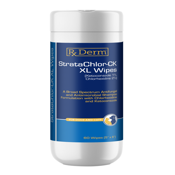 StrataChlor®-CK XL Wipes (with Chlorhexidine & Ketoconazole) 60 ct.