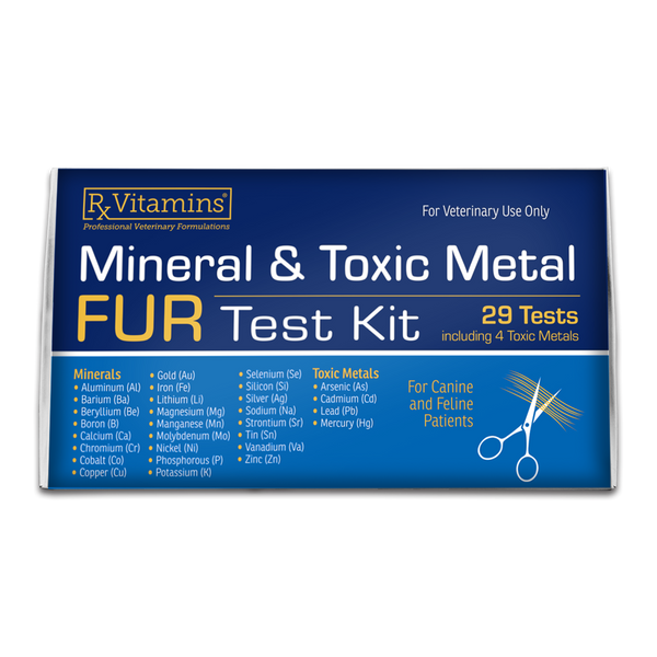 Mineral & Toxic Metal Fur Test Kit: 1 Test Kit