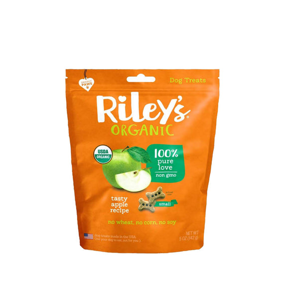 Riley's Organic Apple Biscuits 5 oz./6 bx.